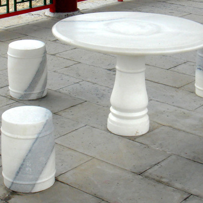 鑫平石材 各种异型-石桌石凳 组合套装 图片_高清大图 - 阿里巴巴